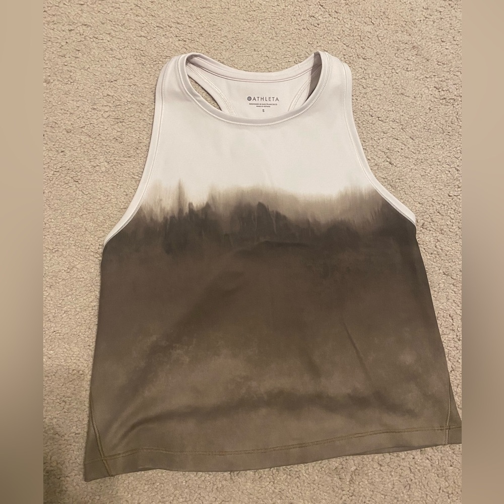 Athleta cropped tank top